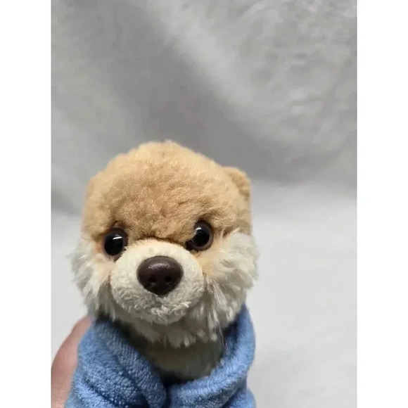 GUND Itty Bitty Boo In Robe Worlds Cutest Dog Plush Stuffed Animal - Picture 7 of 9